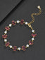 9mm Red Baguette Bracelet