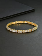 Square CZ Bracelet