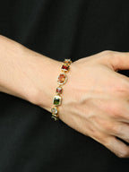 10mm Multicolor Gemstone Bracelet