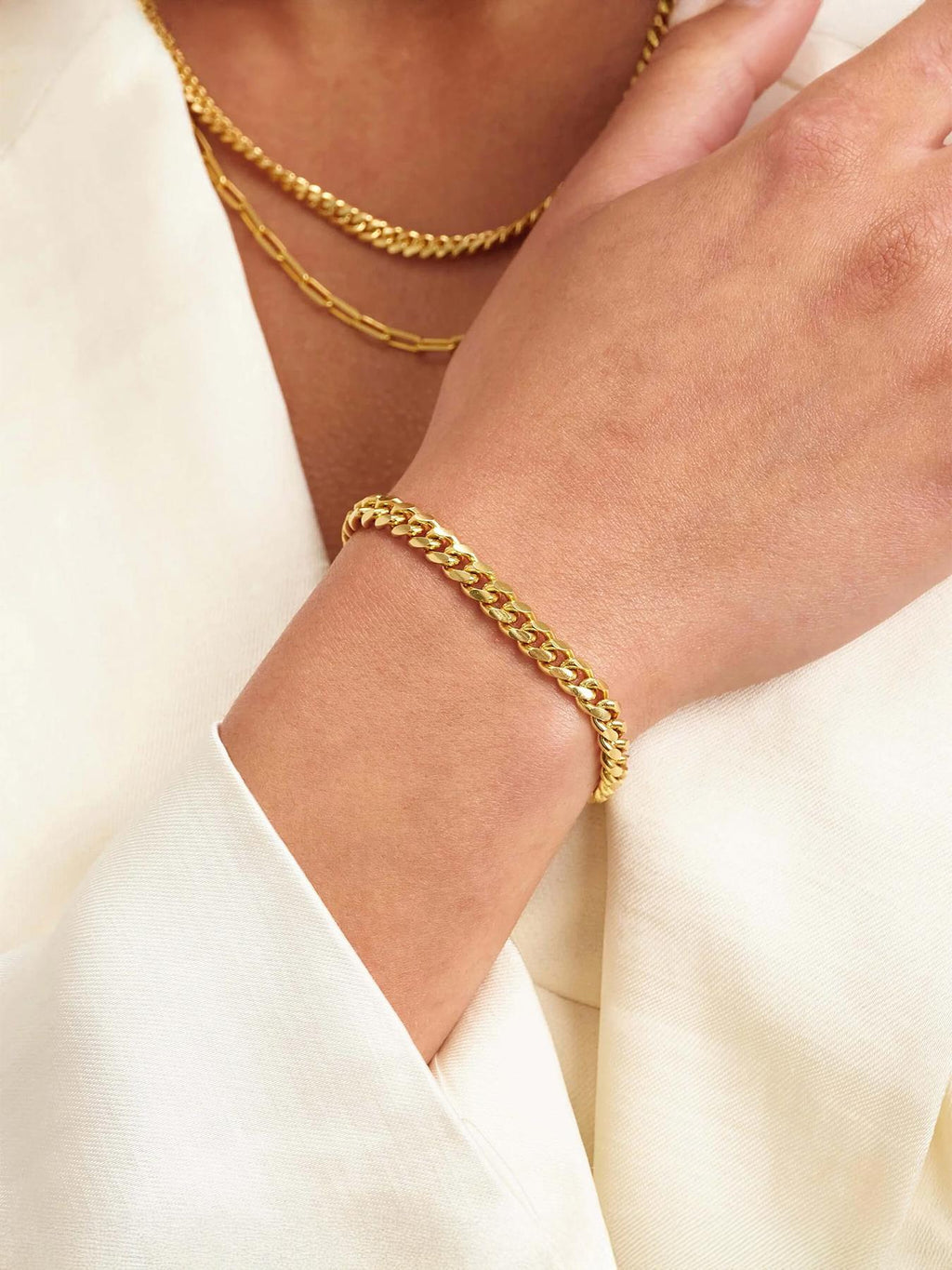 Unisex Cuban Link Bangle