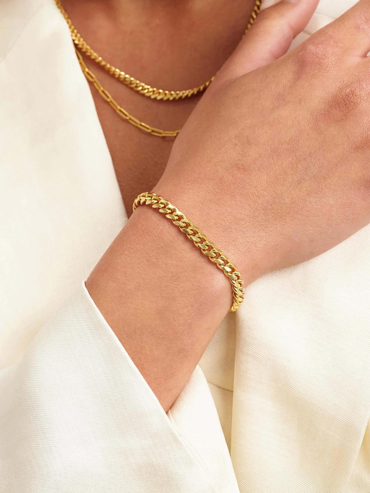 Unisex Cuban Link Bangle