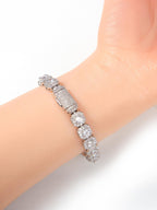 9mm Sugar Cube CZ Bracelet