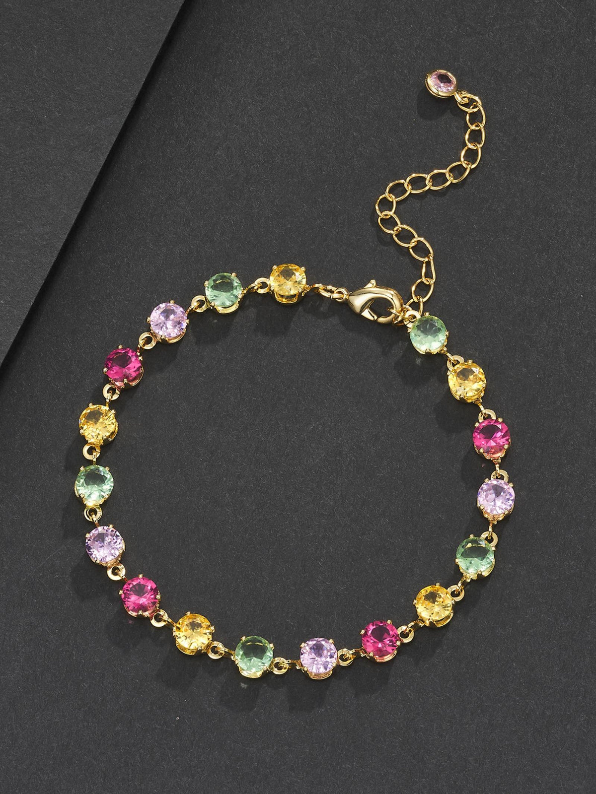 5mm Multicolor Tennis Bracelet