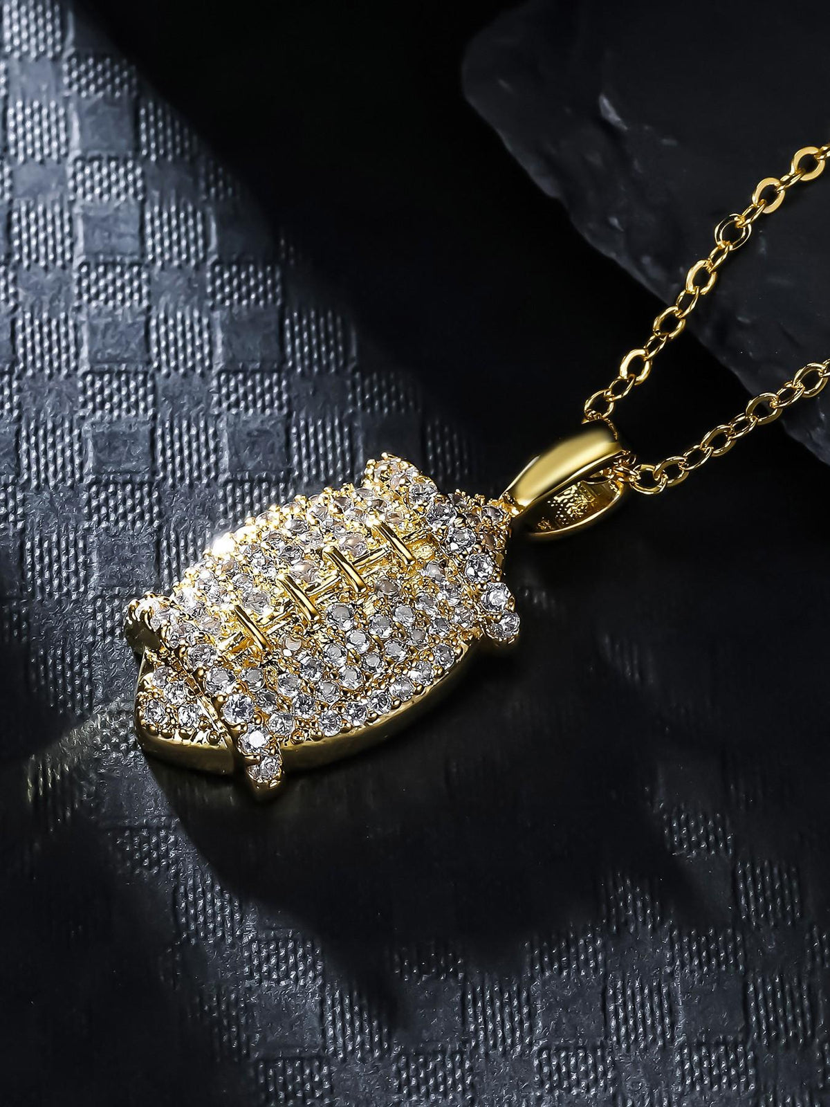 3D Football Pendant