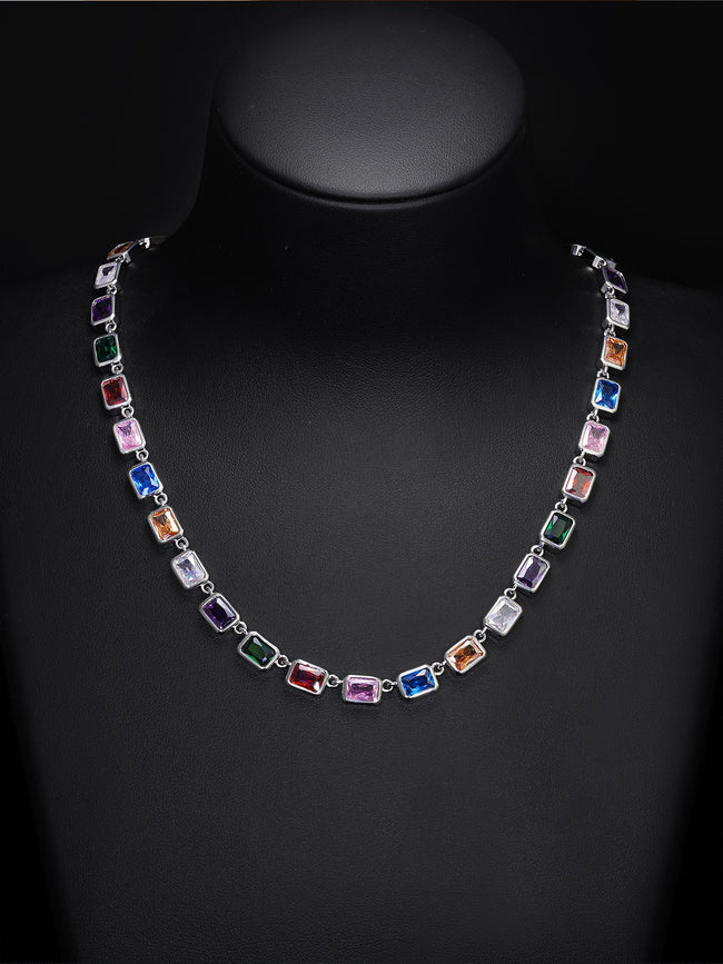 Sugar Cube CZ Chain Main Image