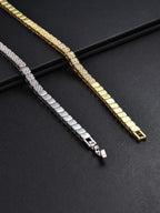 Square CZ Bracelet