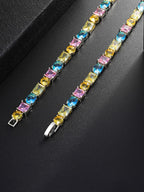 Y2K Color CZ Chain