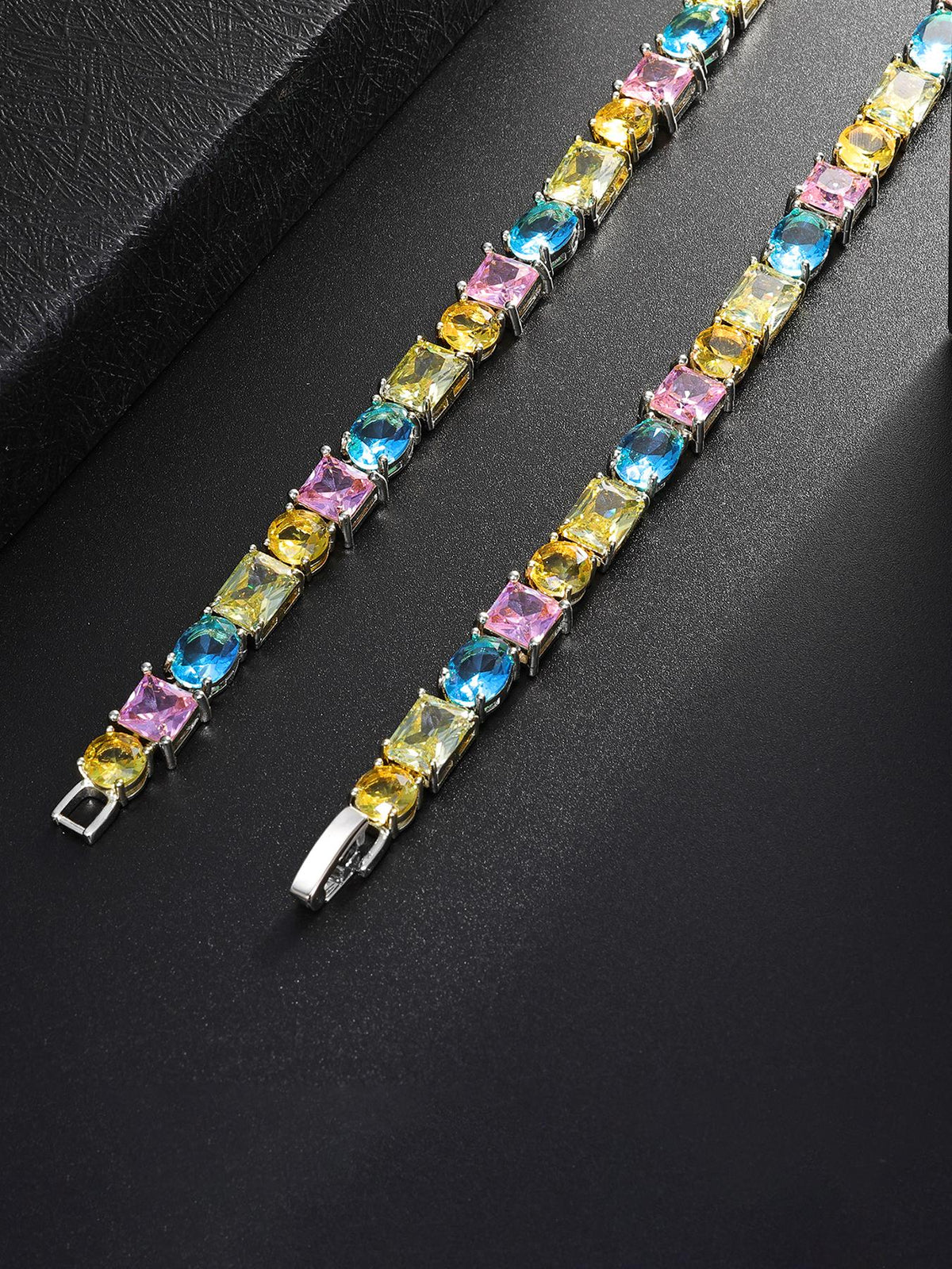 Y2K Color CZ Chain