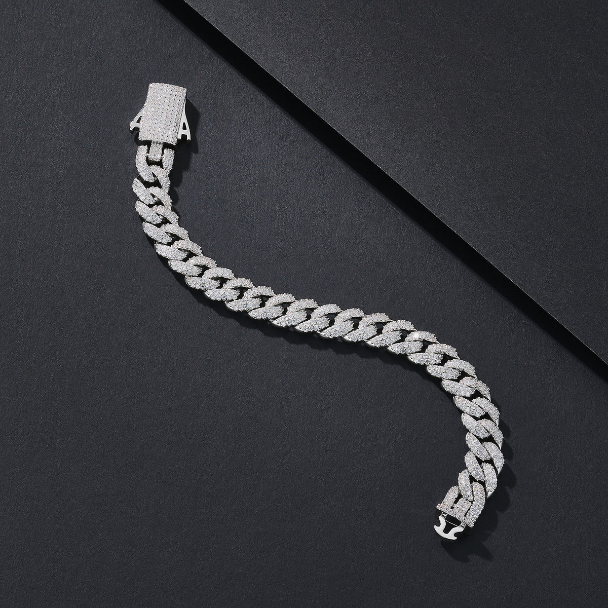 10mm Mid-Width CZ Iced Miami Cuban Bracelet