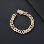 10mm Mid-Width CZ Iced Miami Cuban Bracelet