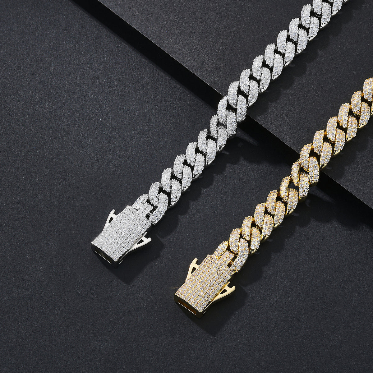 10mm Mid-Width CZ Iced Miami Cuban Bracelet