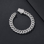 10mm Mid-Width CZ Iced Miami Cuban Bracelet