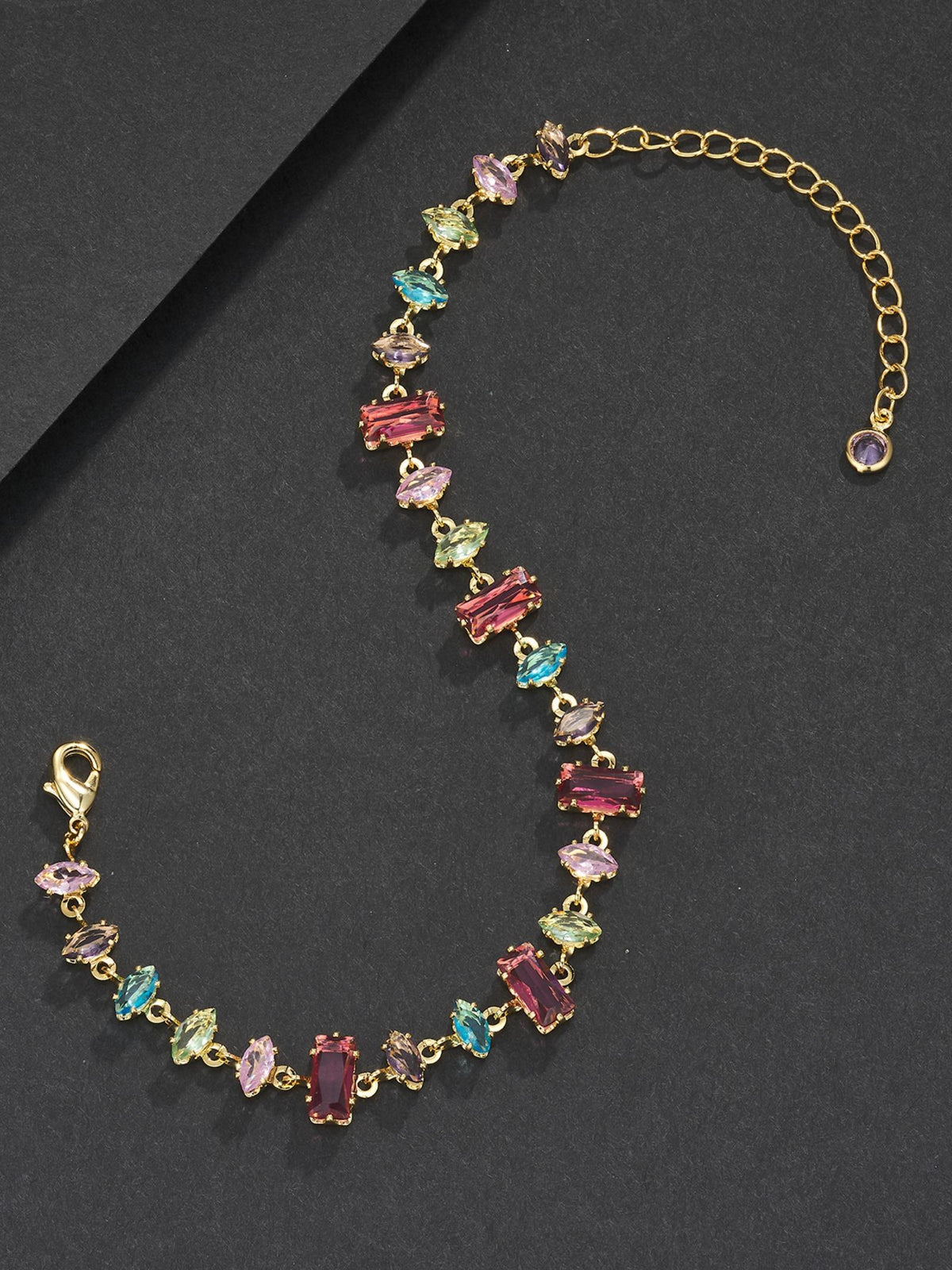 Multicolor Gemstone Bracelet