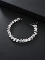 Bling Teardrop CZ Bracelet