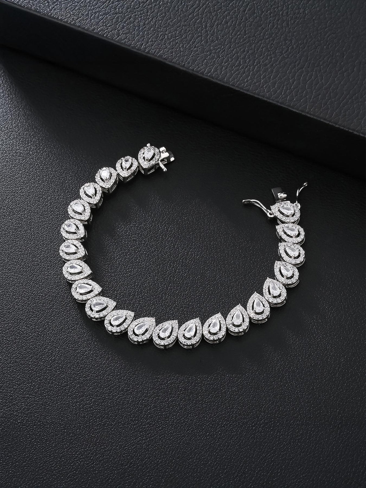 Bling Teardrop CZ Bracelet