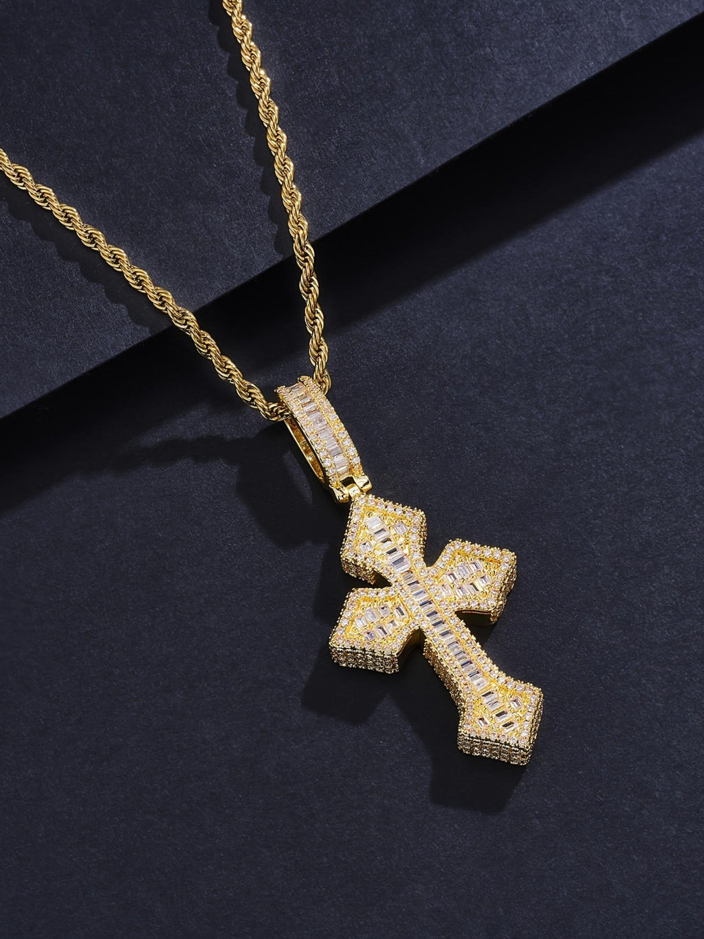 Spiked Cross Pendant