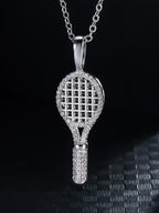 3D Tennis Racket Pendant