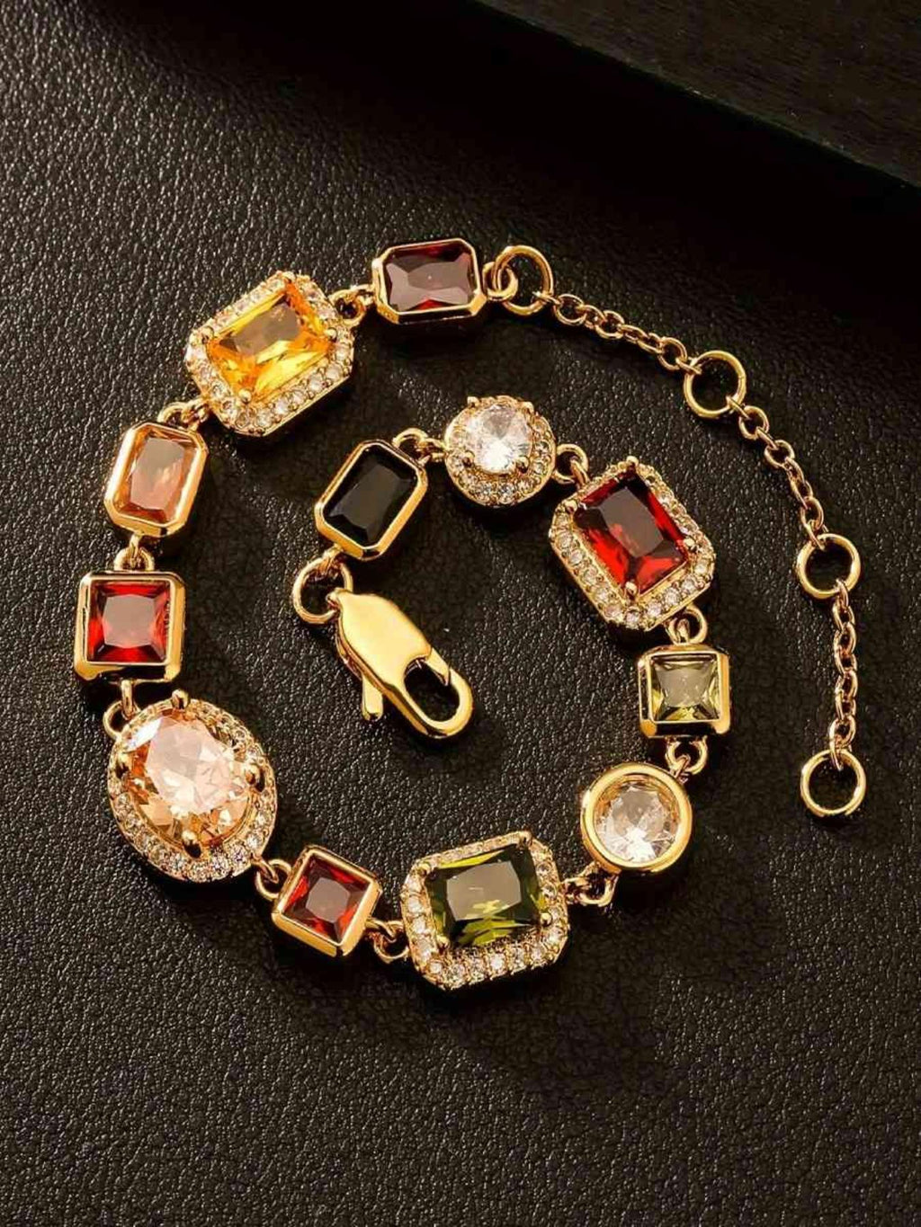 Multicolor Gemstone Bracelet