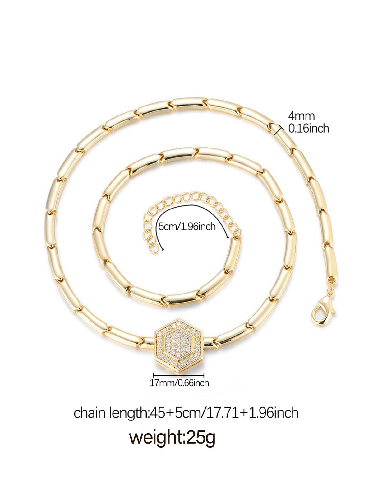 Hexagon CZ Chain