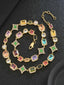 Vintage Color CZ Chain