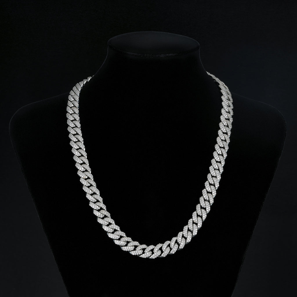 10mm Mid-Width CZ Iced Miami Cuban