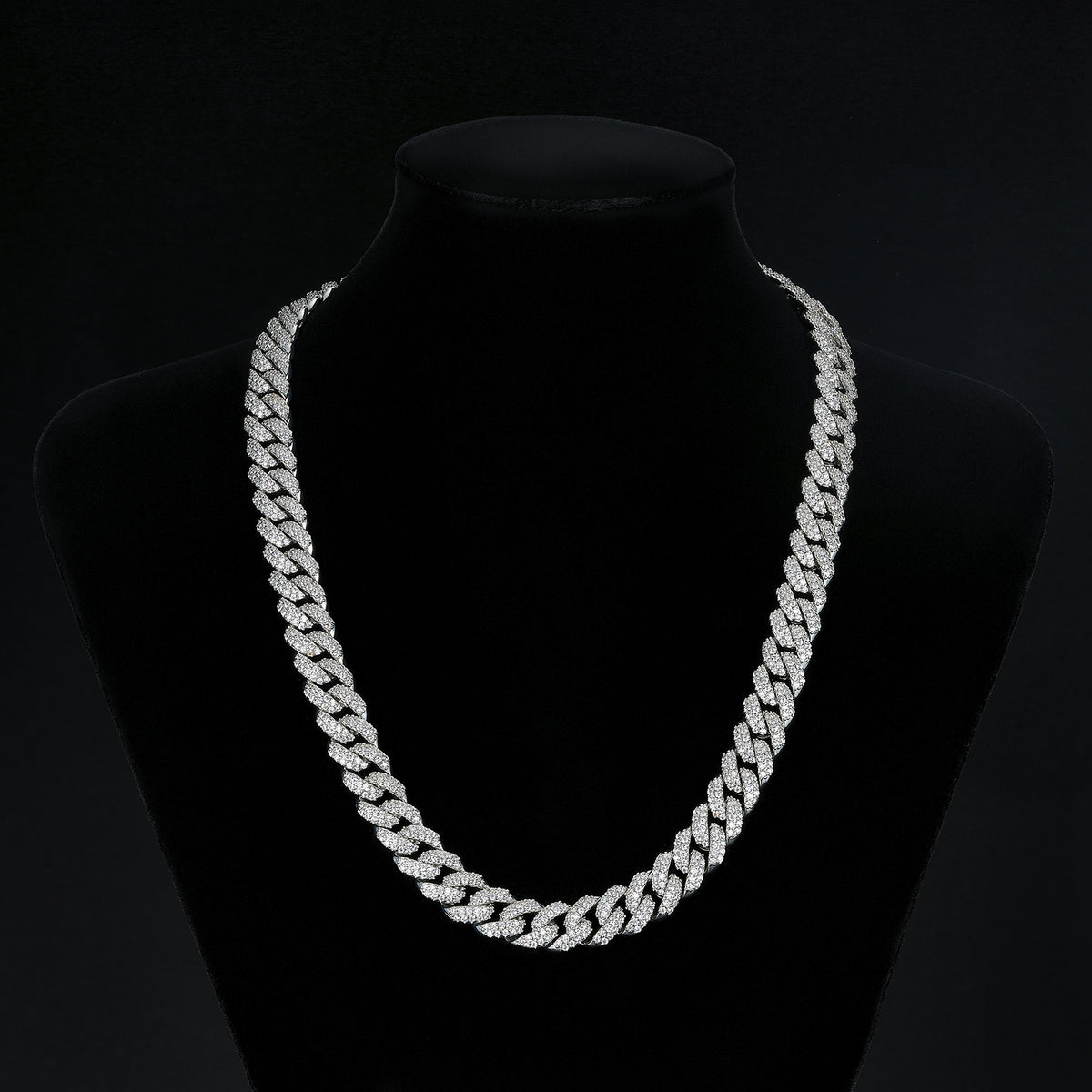 10mm Mid-Width CZ Iced Miami Cuban