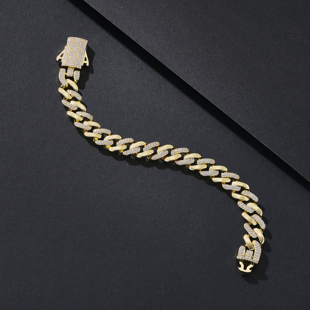10mm Sleek Plain Miami Cuban Bracelet