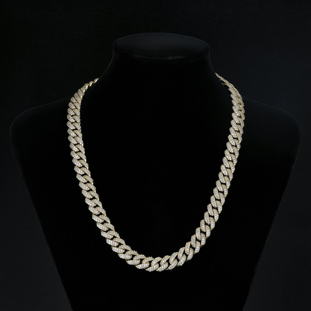 10mm Mid-Width CZ Iced Miami Cuban