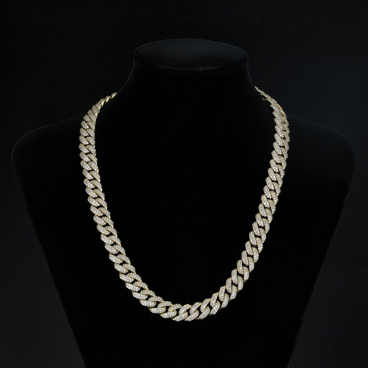 10mm Mid-Width CZ Iced Miami Cuban