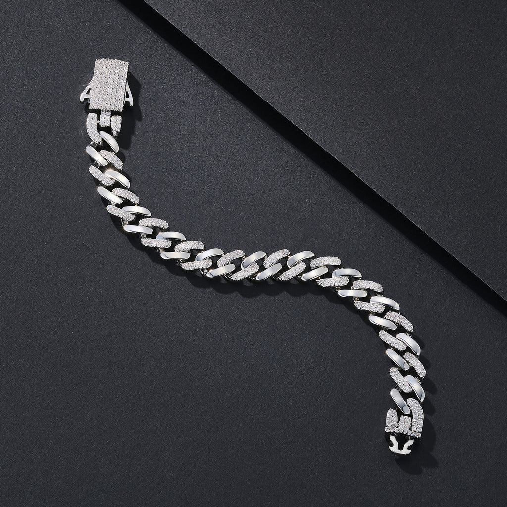 10mm Sleek Plain Miami Cuban Bracelet