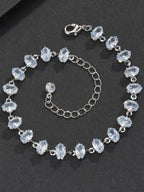 7mm Oval-Cut Minimalist Bracelet