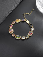 10mm Multicolor Gemstone Bracelet