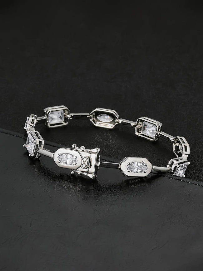 Flooded CZ Bracelet Hover Image