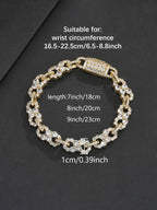 10mm Infinity CZ Bracelet