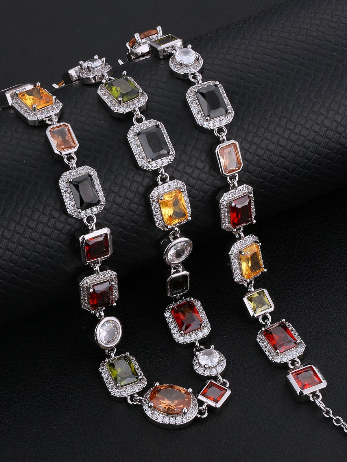 10mm Color Gem CZ Chain
