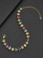 7mm Multicolor Gemstone Bracelet