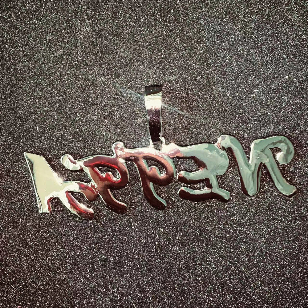Custom Mixed-Case Cala Letter Pendant