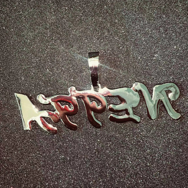 Custom Mixed-Case Cala Letter Pendant Main Image