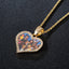 Custom Iced Out Heart Photo Locket
