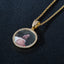 Round Memory Photo Locket Necklace