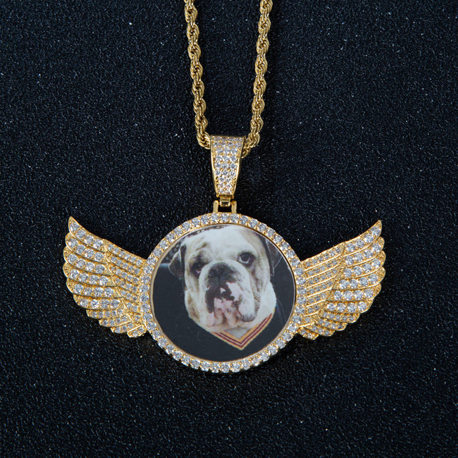 Iced Out Memorial Locket Pendants Hover Image