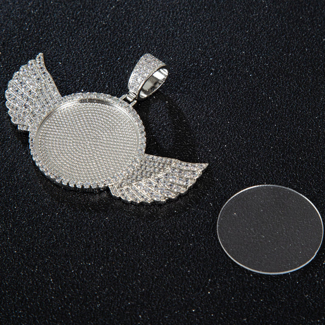 Iced Out Memorial Locket Pendants Main Image