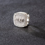 Custom Iced Out CZ Letter Ring
