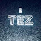 Custom Mini Iced Letter & Number Pendant