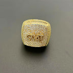 Iced Out Custom Signet Ring