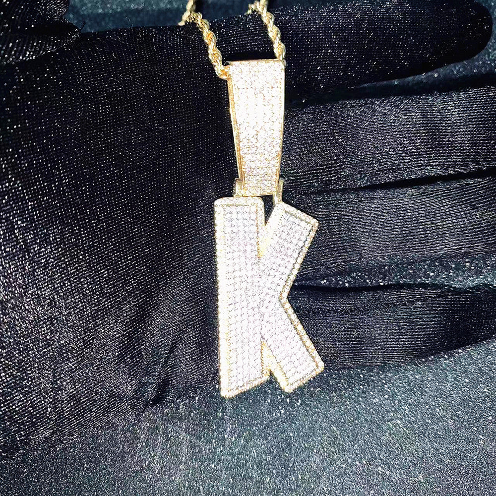 BRE Style Letter & Number Pendant