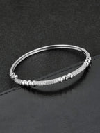 Iced Heart Tennis Bracelet
