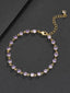 4mm Purple Gemstone Bracelet