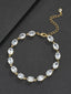 7mm Oval Gemstone Bracelet