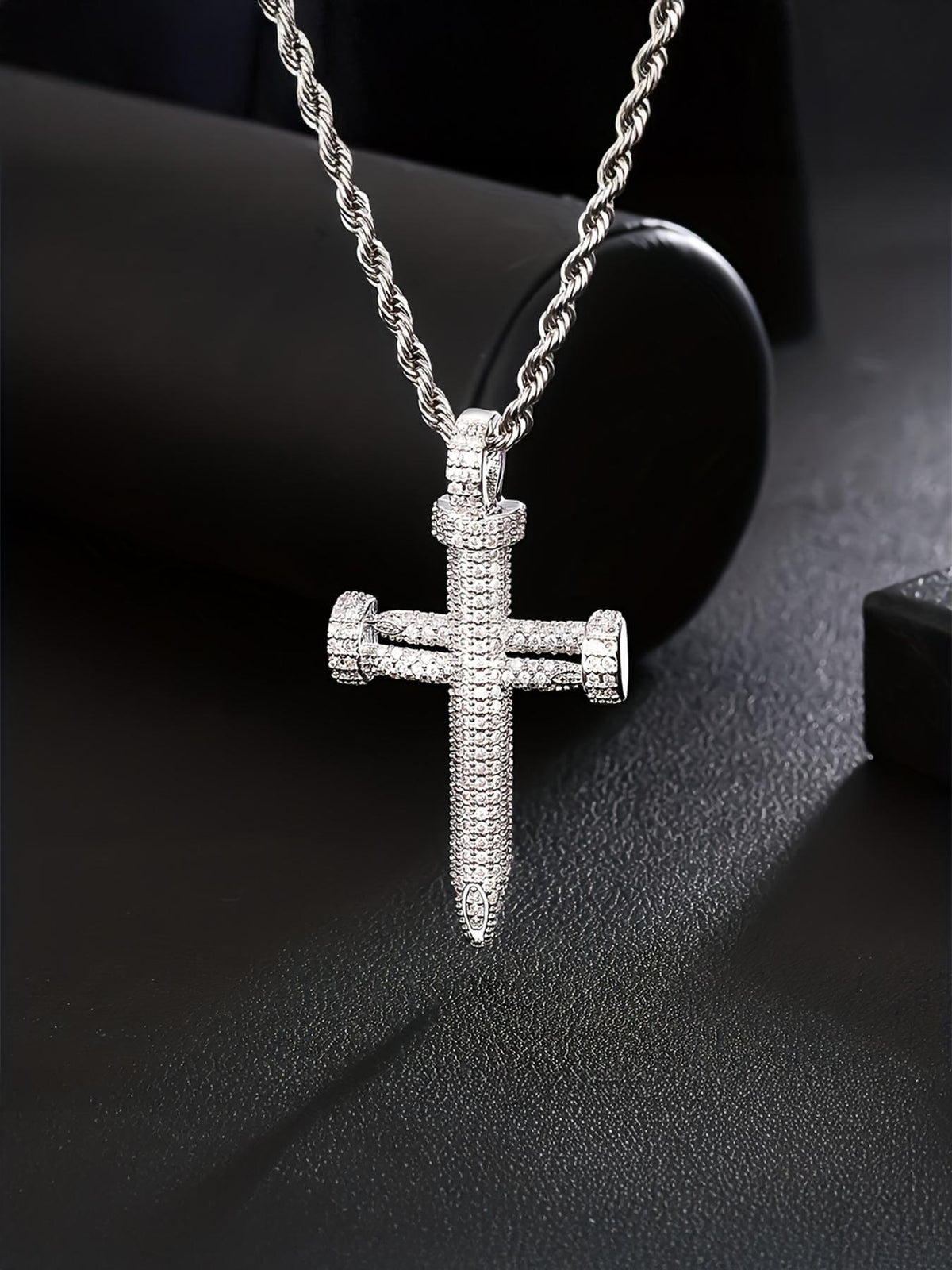 Nail Cross Pendant